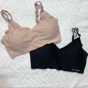 Skinnygirl Pink & Black Bra